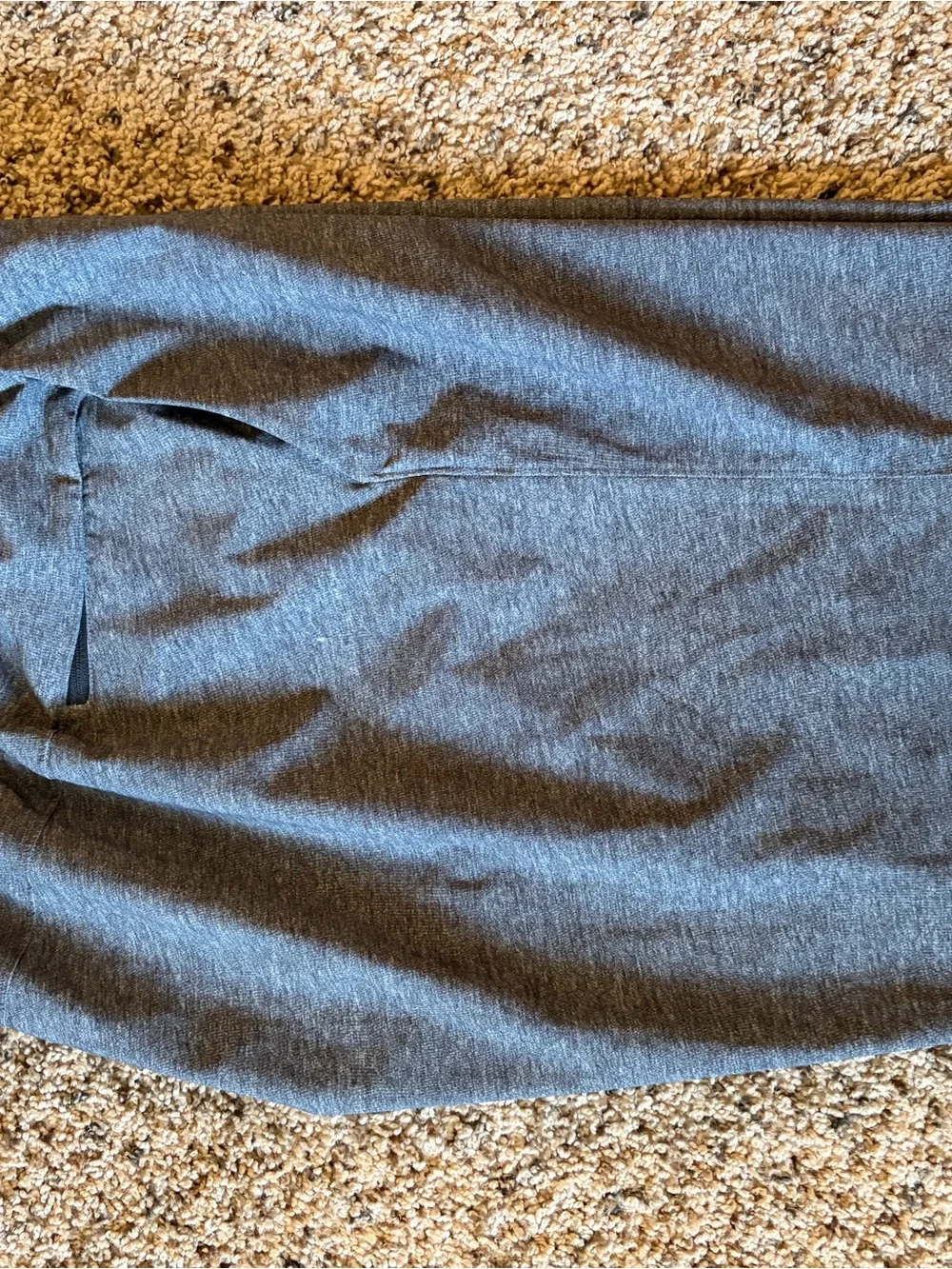 lululemon athletica Heather Gray & Black Track Joggers